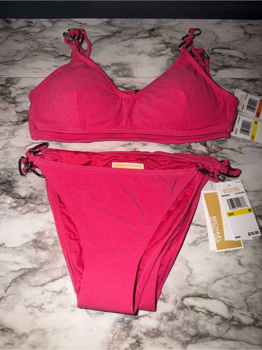 Michael Kors pink bikini
